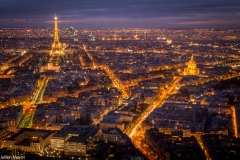 Paris du haut de la Tour Montparnasse