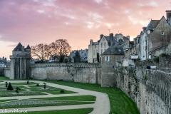 Coucher de soleil sur les remparts